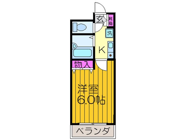 大門ガーデンビルの物件間取画像